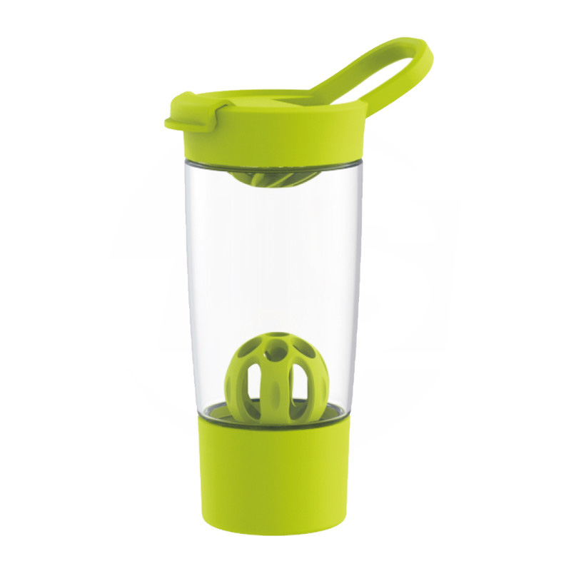 Tritan Tumbler Protein Shaker Bottle with Shake Ball and Silicone