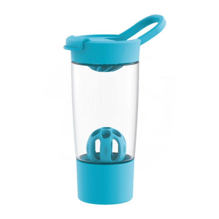 Tritan Tumbler Protein Shaker Bottle with Shake Ball And Silicone Bumper