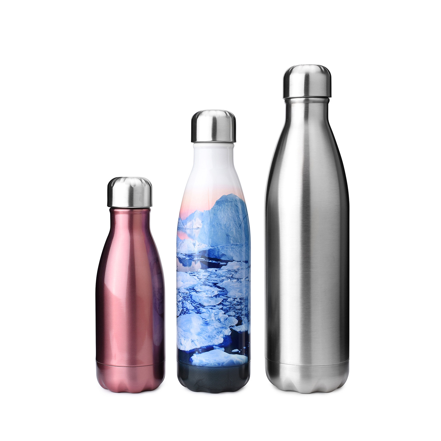 17 Oz Stainless Steel Vacuum Insulated Water Bottle Double Walled Cola  Shape Thermos 24 Hours Cold 12 Hours Hot Reusable Metal Water Bottle with  Leak-Proof - China Stainless Steel Water Bottle and