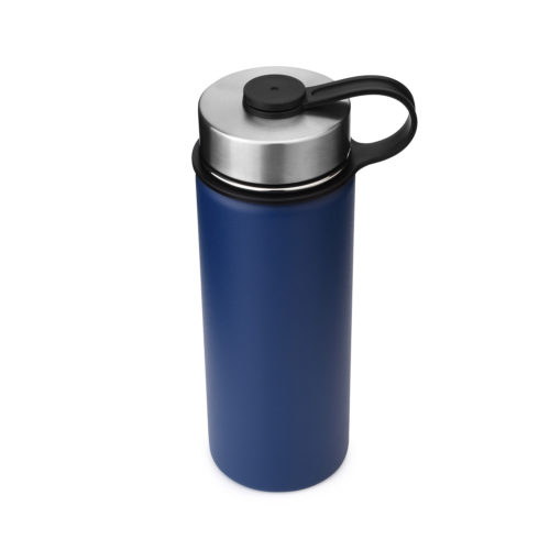 thermal insulated water bottle with stainless steel sports cap