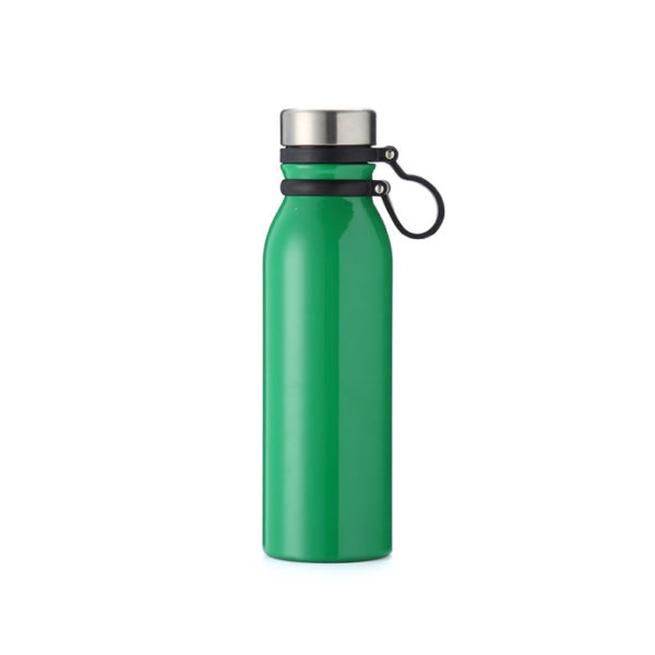 Insulated Stainless Steel Reusable Drink Bottle with SS Lid & Handle