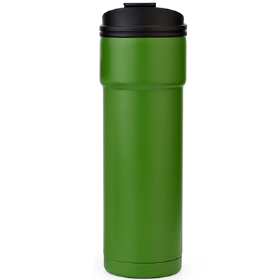 Camping Tumbler Insulated Stainless Steel Travel Mug with Flip Lid