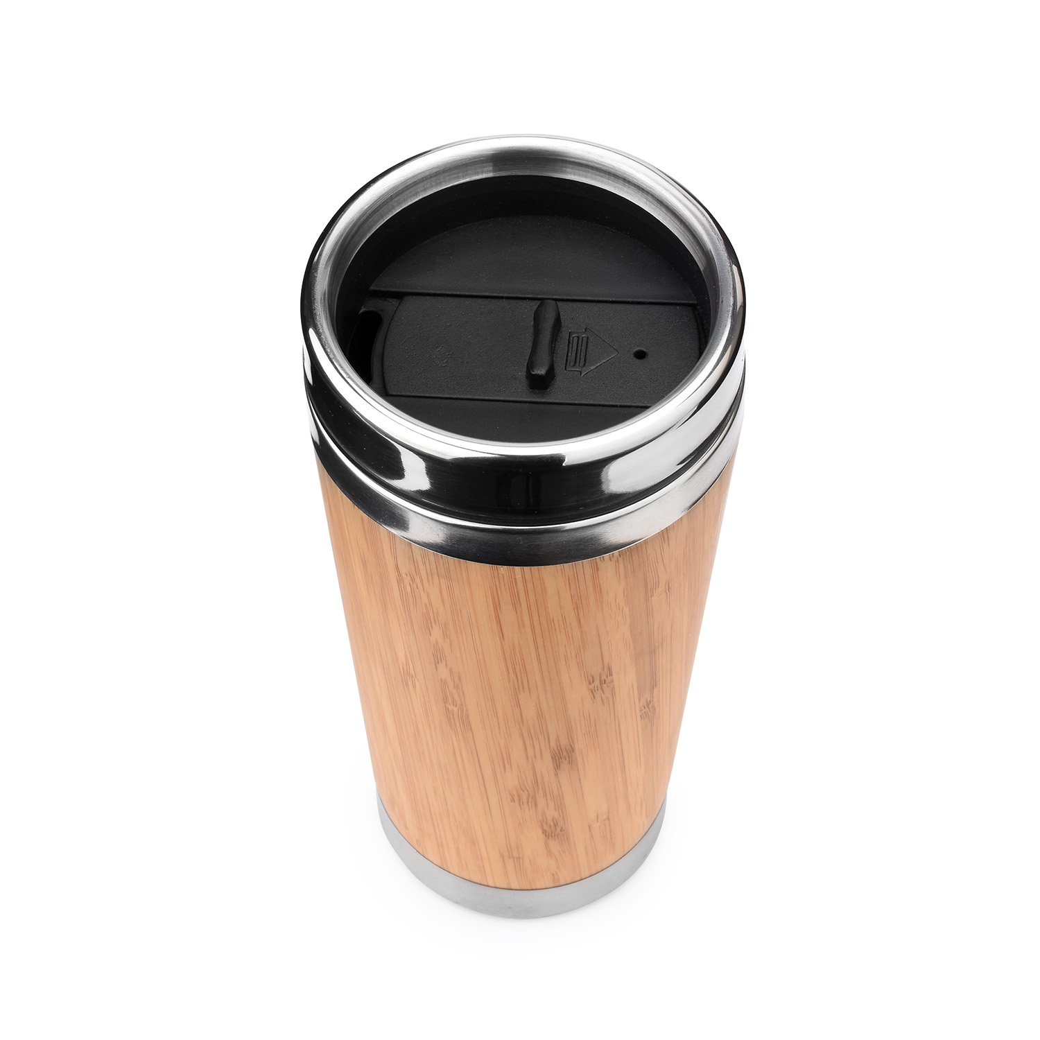 Bamboo Clad Stainless Steel Tumbler