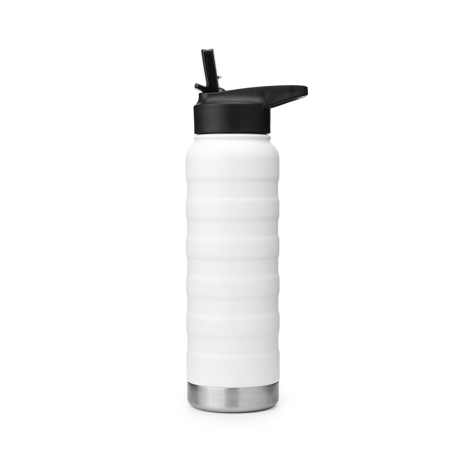 Vessel 24 oz Vacuum Insulated Stainless Steel Drink Bottle with Straw Cap