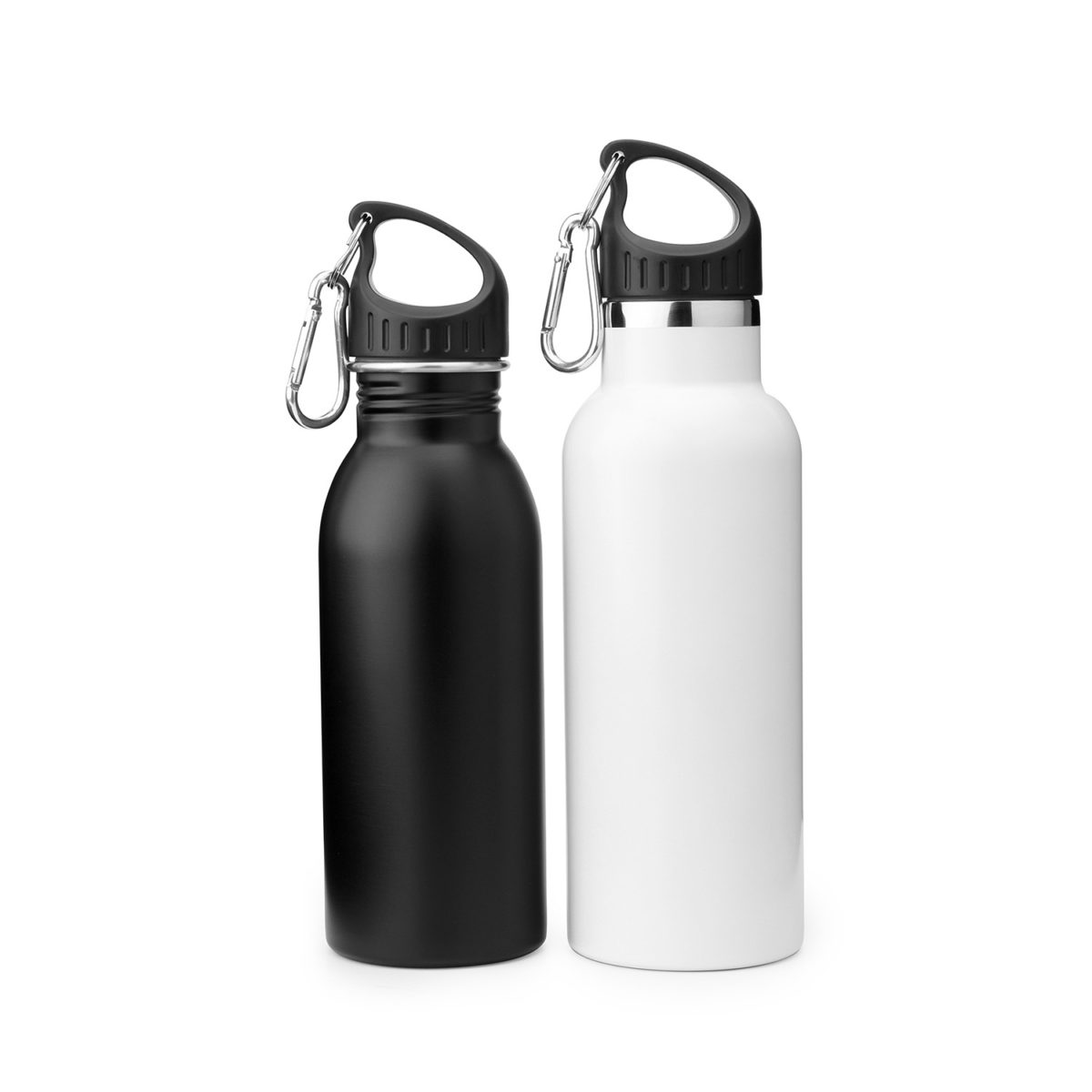 Stainless Steel Reusable Eco Friendly Water Bottle With Carabiner