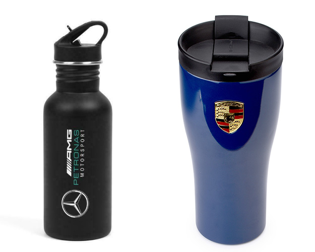 gift thermos bottle and tumbler