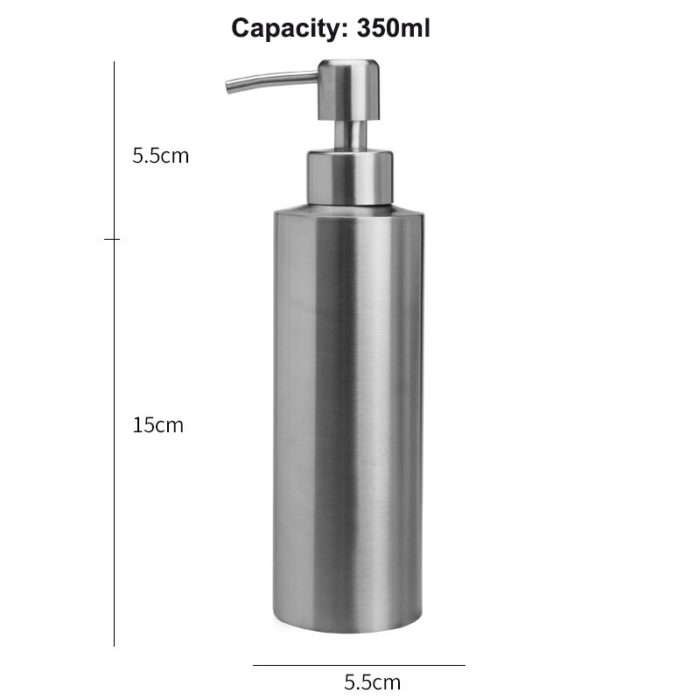 stainless steel soap dispenser 350ml