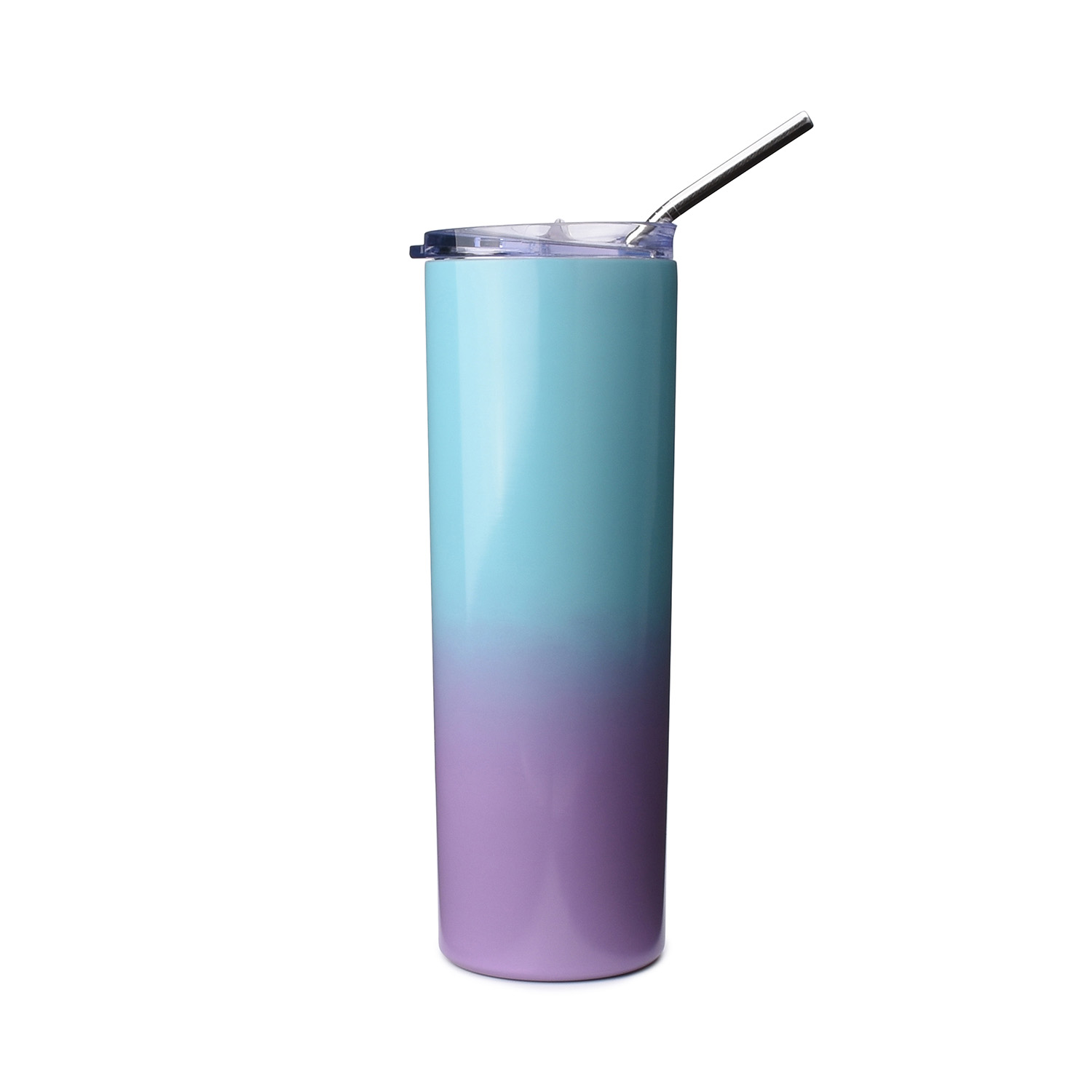 Custom Printed 20 oz. Double Wall Acrylic Tumblers with Matching Straws