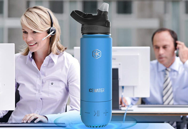 smart water bottle with music