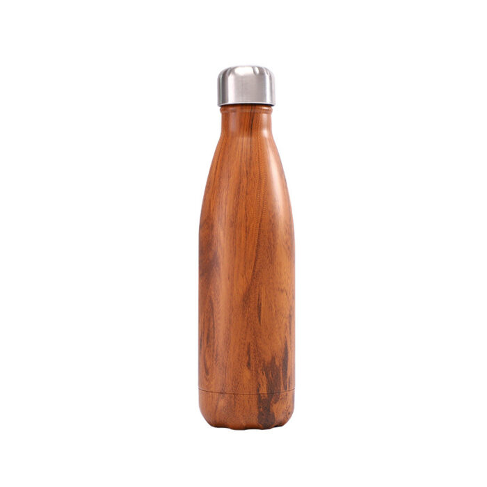 s'well wood marble collection teakwood pattern vacuum flask