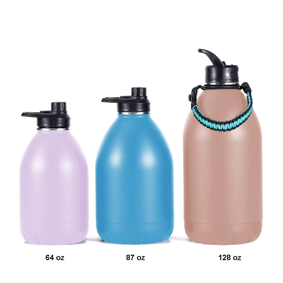  Simple Modern 64oz Water Bottle, Insulated Half Gallon