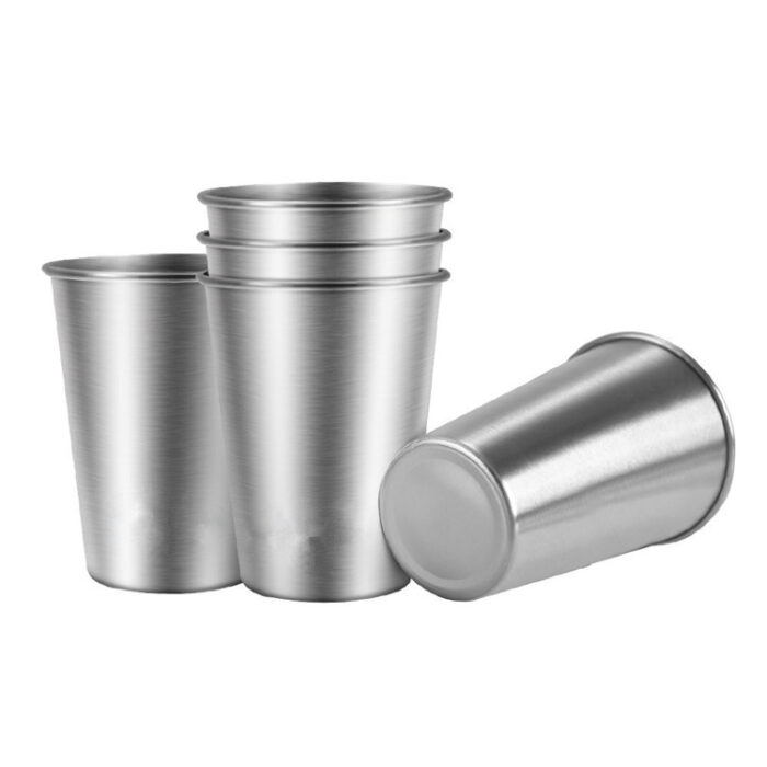 wholesale stainless steel Toddler Cup With Silicone Lids Straw Drinking Tumblers for Children and Kids