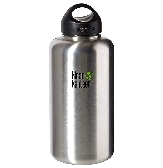 Klean Kanteen Classic Vacuum Insulated Water Bottle - 64oz - Hike & Camp