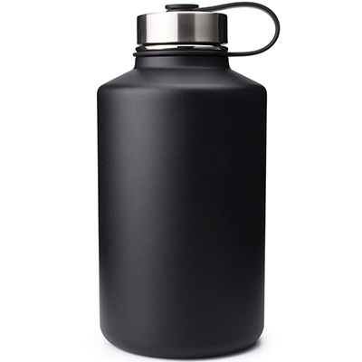 half gallon water jug with SS cap 64oz thermal sealed