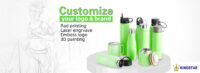  Custom Logo Water Bottle Manufacturing 3D Printing Technology
