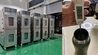  High-Low Temperature Test of Insulated Stainless Steel Drinkware