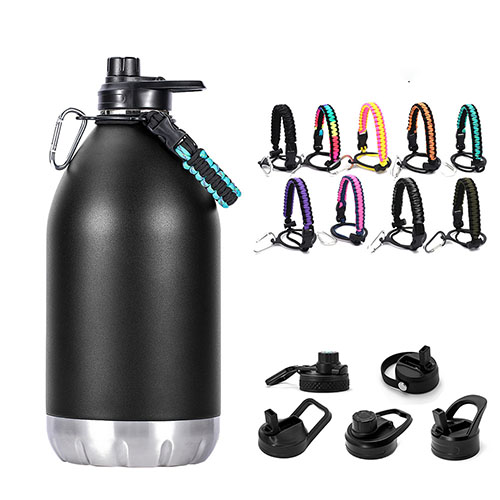Large Capacity Insulated Stainless Steel Water Bottle 1Gallon