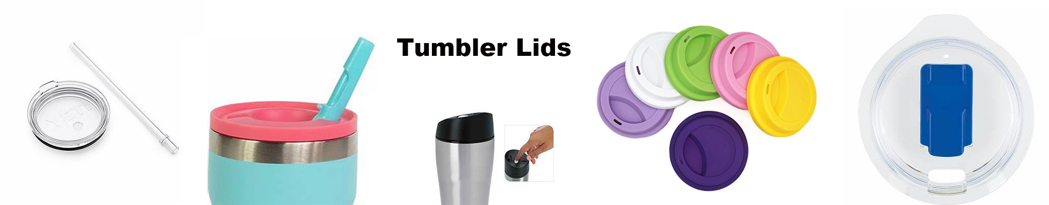 custom tumblers lids type
