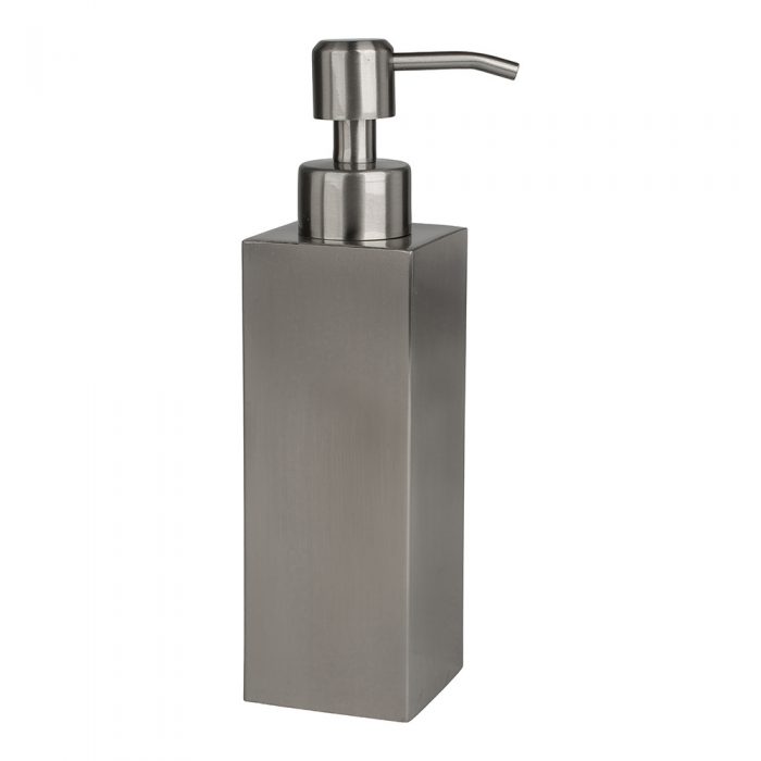 304 Stainless Steel Hand Dish Bath Soap Dispenser with Rust free Leak Proof Pump Metal Bottle