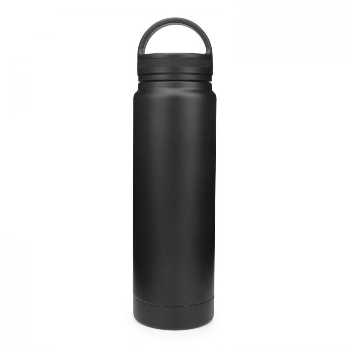 Custom Stainless Steel Water Bottle with Storage Compartment Versatile Dog Bowl Convenient S111G9