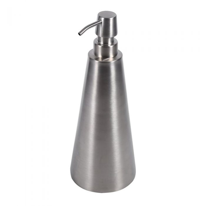 Large Capacity Soap Dispenser Stainless Steel Pump Liquid Bottle for Foaming Bath Hand Wash Kitchen