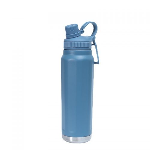 32 oz Insulated Stainless Steel Water Bottle with Color Spout Lid