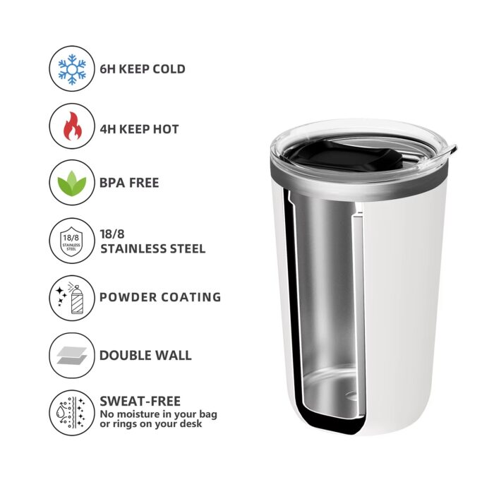 Wholesale 20oz Custom Cups Reusable Double Wall Stainless Steel Insulated Tumbler