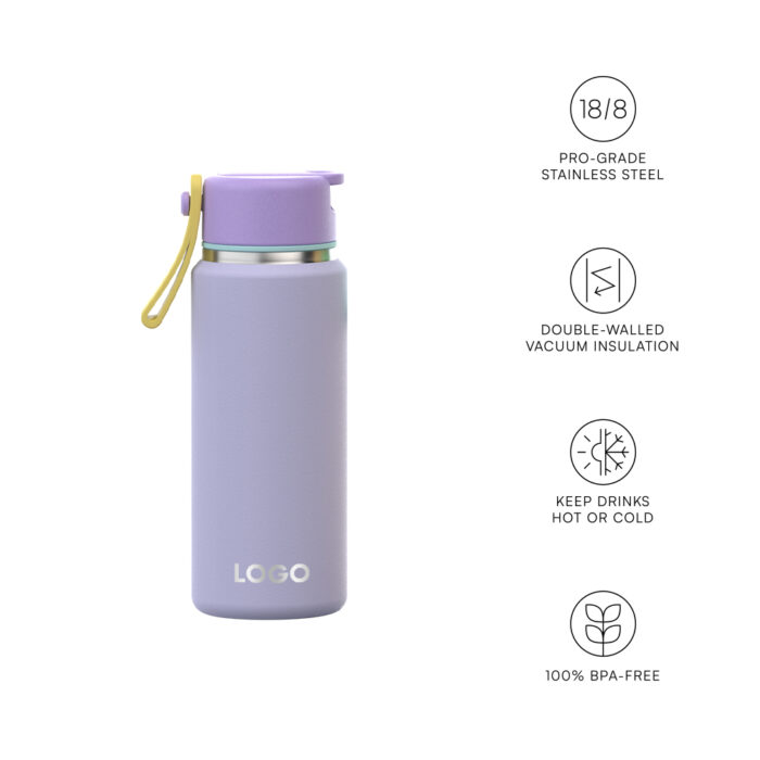 BPA Free Hot Cold Drinks Stainless Steel Insulated Flask Thermal Water Bottle Custom Logo