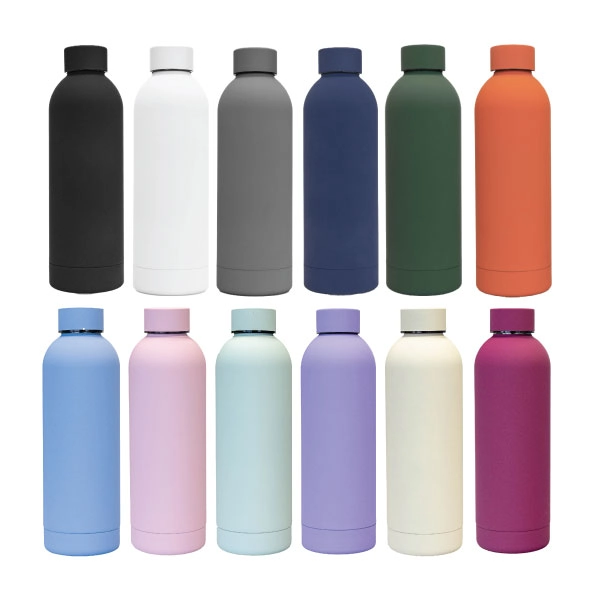 wholesale 500ml rubber painted bottles