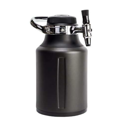 1.9L Double Wall Vacuum Insulated Growler with CO2 Draft System