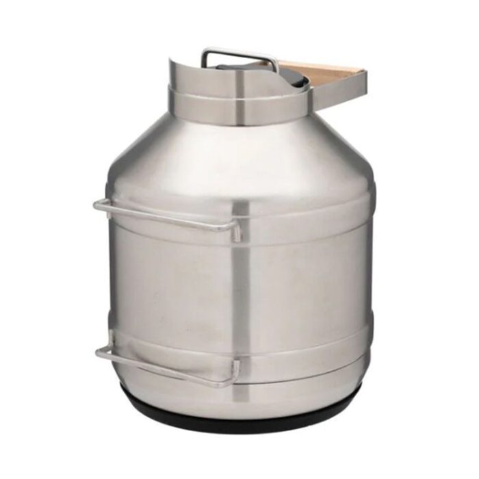 4.7L Vacuum Insulated Beer Barrel Tank with Bamboo Lid