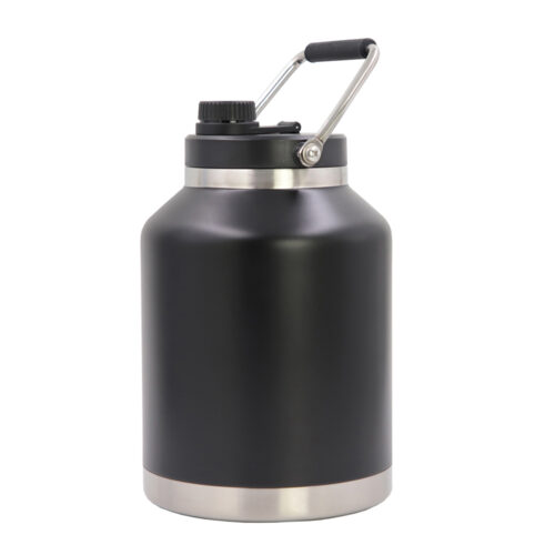 Large Capacity Insulated Stainless Steel Beer Growler with Handle