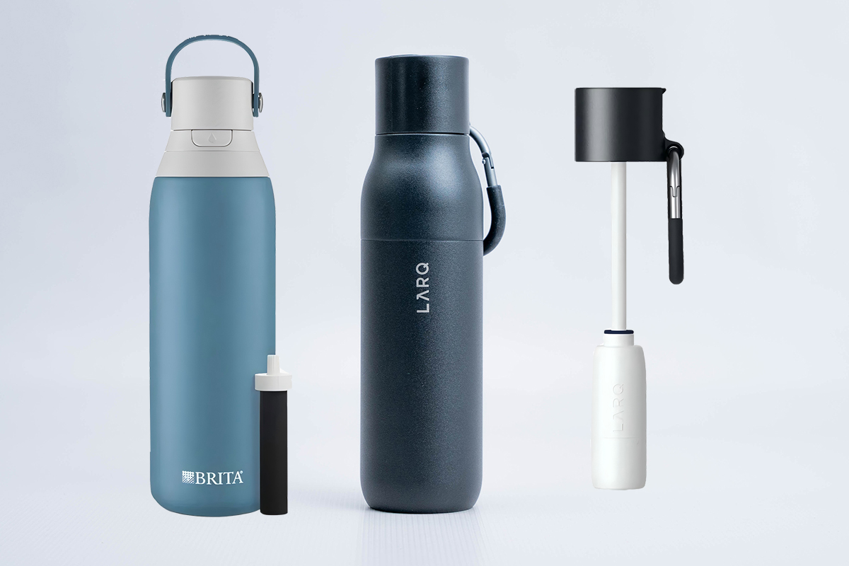 filtered water bottle