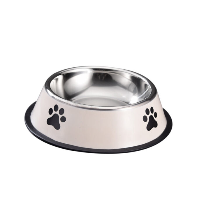 Non-Slip Stainless Steel Dog Cat Bowl for Food And Water