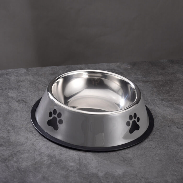 Non-Slip Stainless Steel Dog Cat Bowl for Food And Water