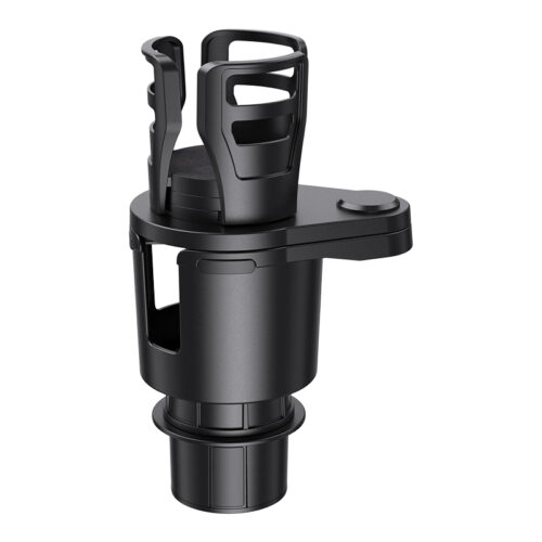 Plus Car Cup Holder Expander Adjustable Rotatable Base for Coffee Water Bottle Can