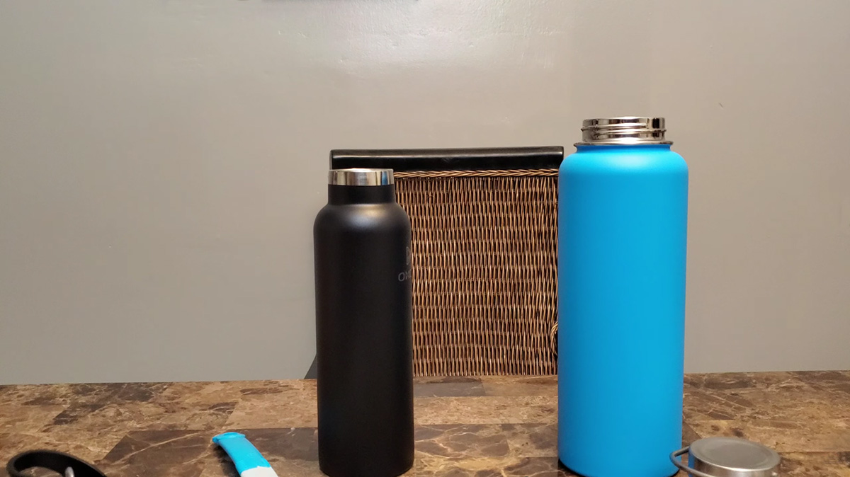 stainless steel water bottle