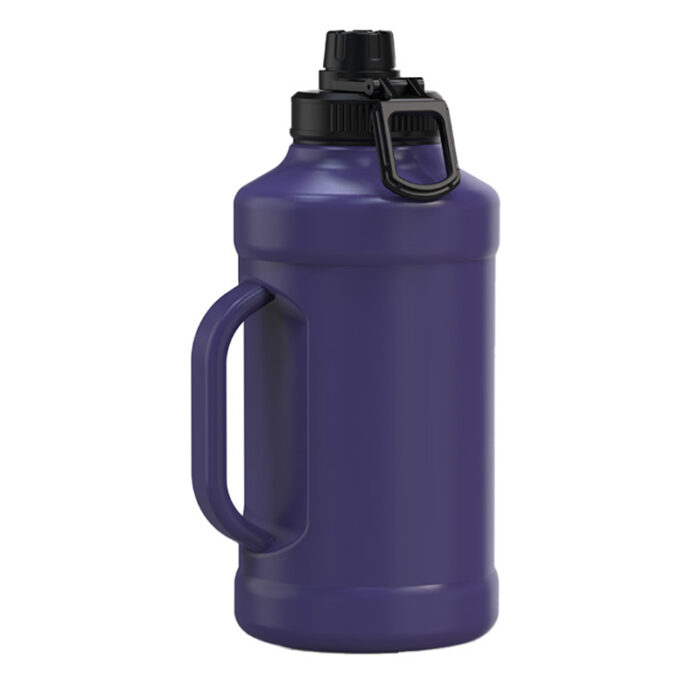 Sports Water Jug with Ergonomic Handle Stainless Steel Insulated Drink Bottle